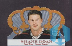 2000-01 Crown Royale #83 Shane Doan Die Cut Phoenix Coyotes